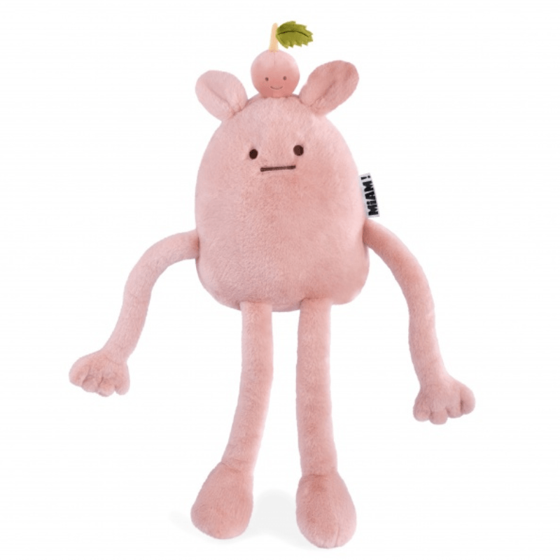 DOUDOU - MIAM! Taylor Peach, różowa brzoskwinia, 60 cm / Doudou et Compagnie