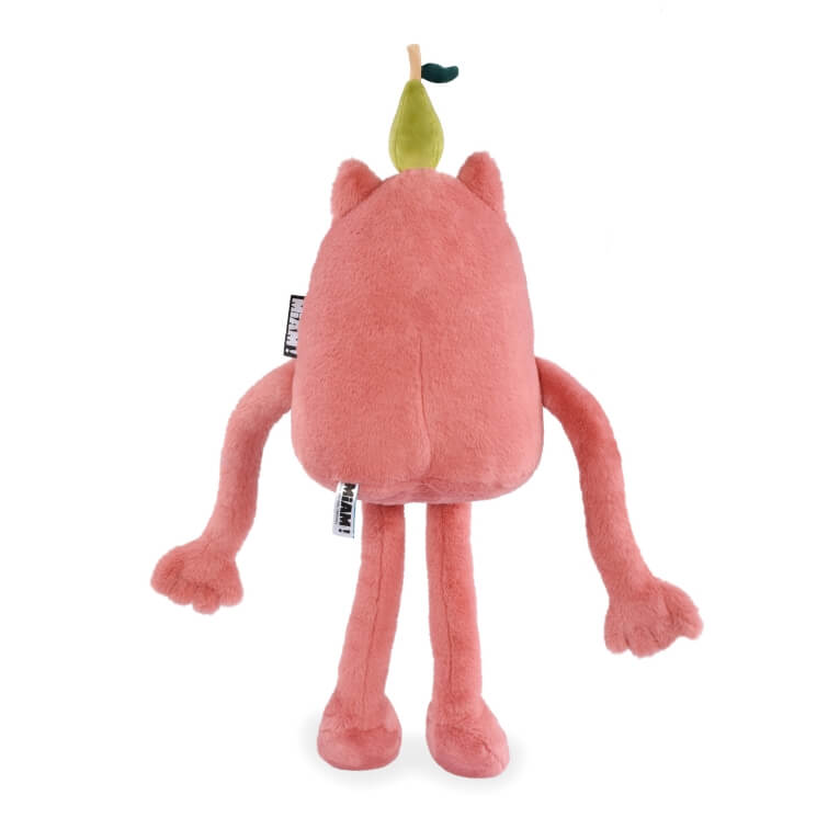 DOUDOU - MIAM! Britney Pear, różowa gruszka, 60 cm / Doudou et Compagnie