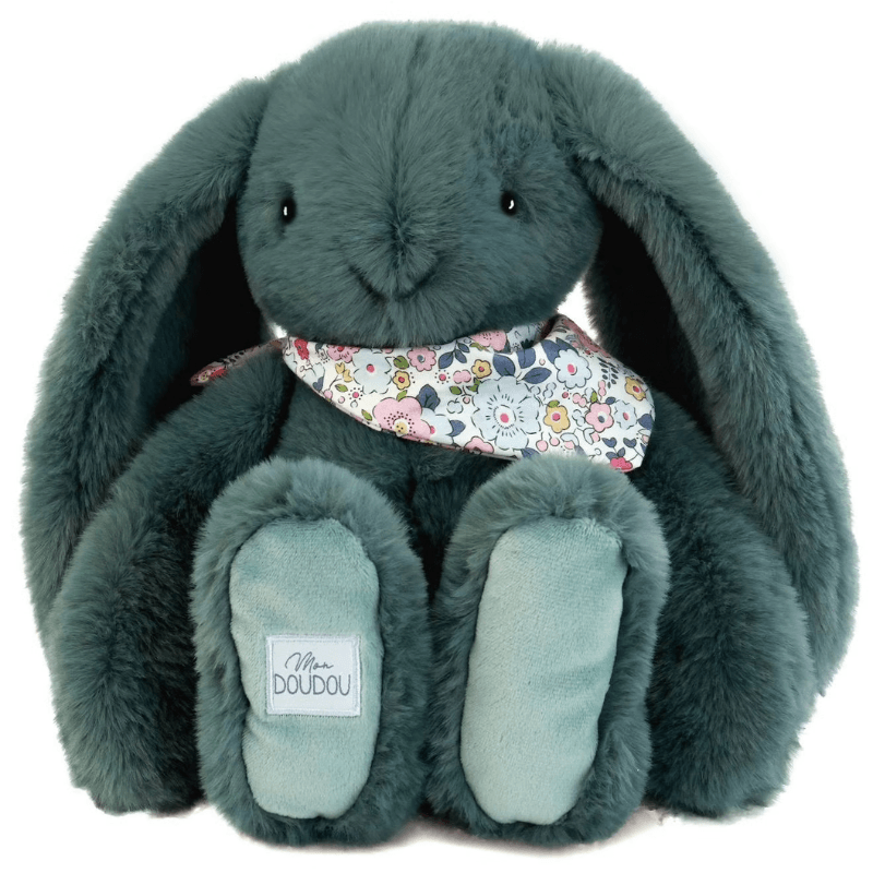 DOUDOU - pluszowy królik Lapin Fleurette, eukaliptus / Doudou et Compagnie