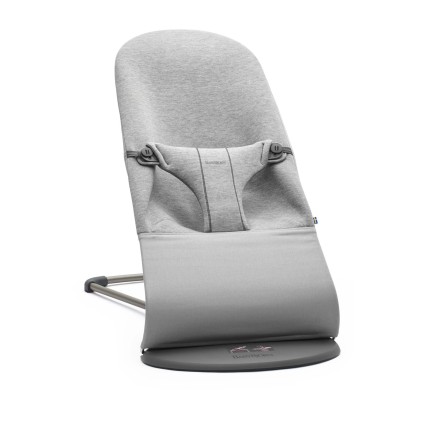 BABYBJORN - leżaczek BLISS 3D Jersey - Light grey