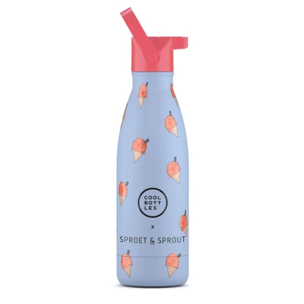 Butelka termiczna Kids Triple cool - SPRT & Blue Scoop, 350 ml / Cool Bottles