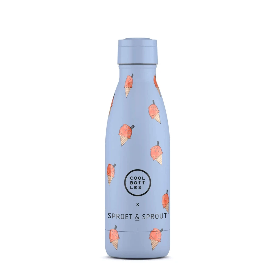 Butelka termiczna Kids Triple cool - SPRT & Blue Scoop, 350 ml / Cool Bottles