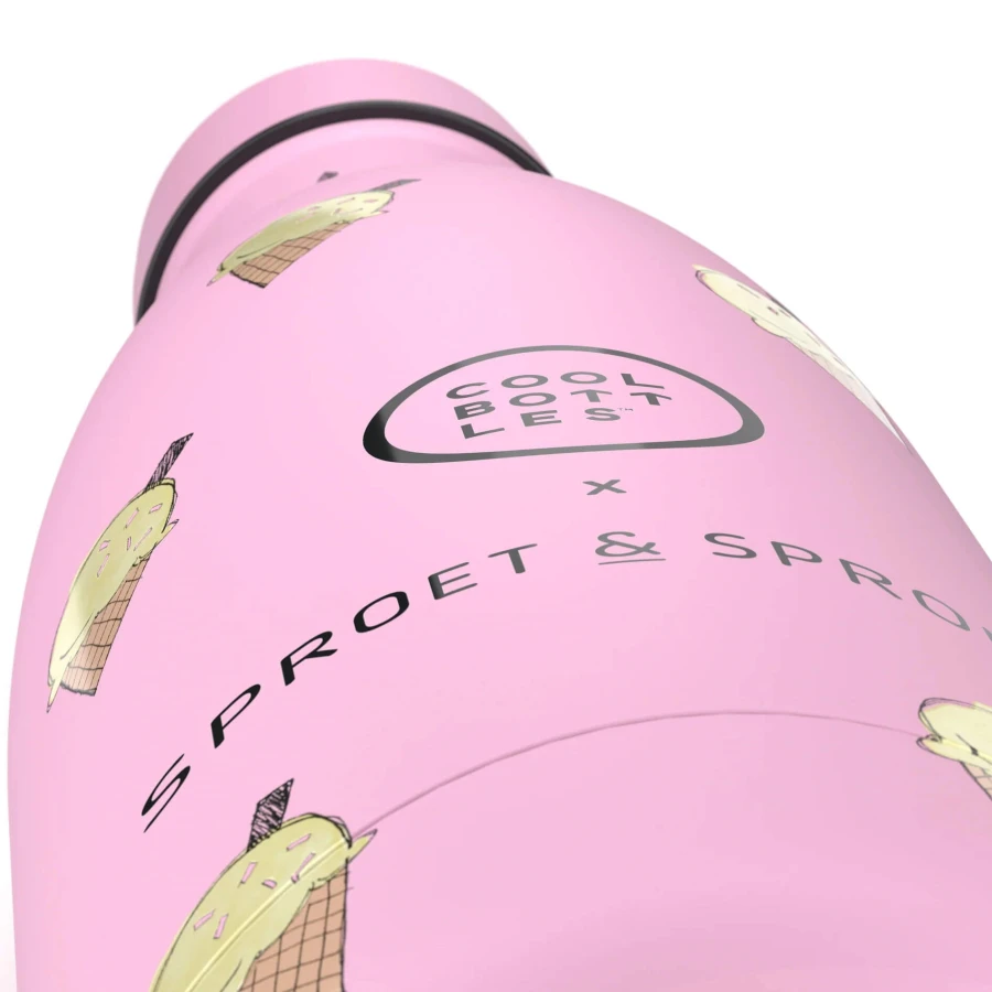 Butelka termiczna Kids Triple cool - SPRT & Pink Scoop, 350 ml / Cool Bottles