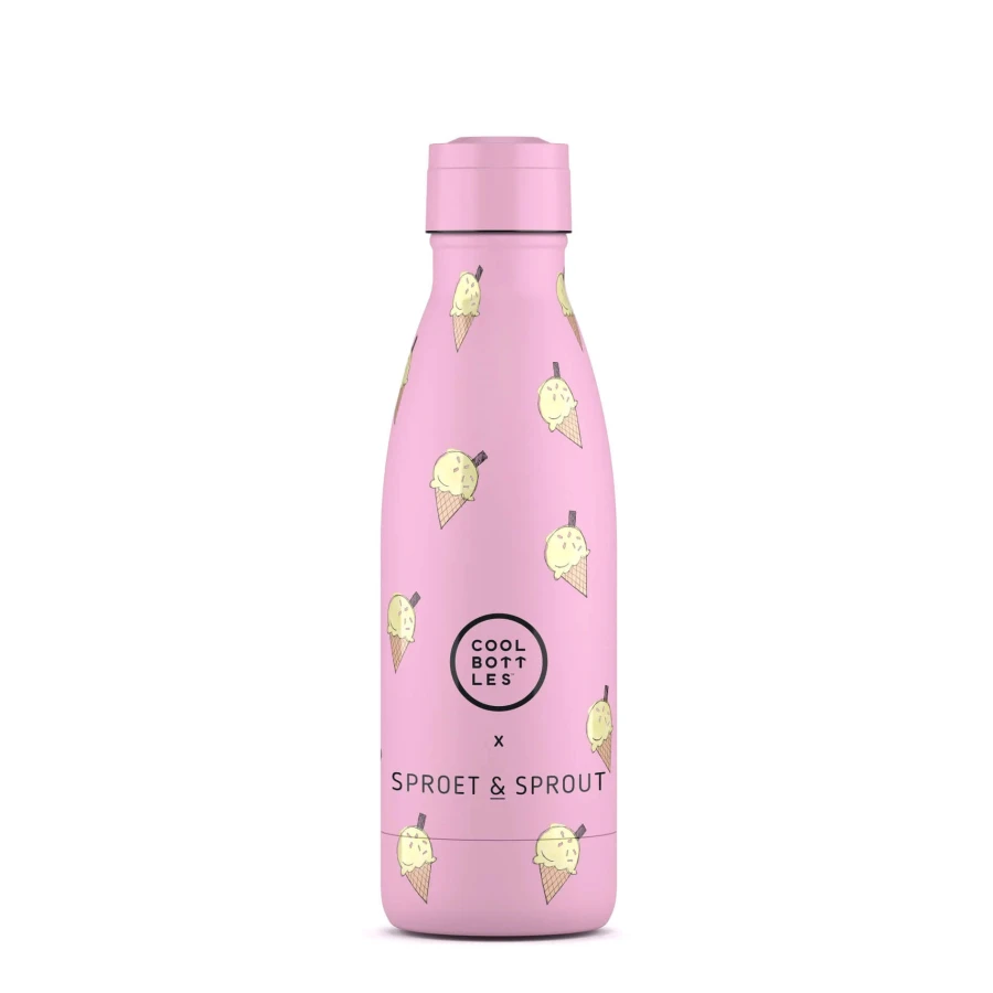 Butelka termiczna Kids Triple cool - SPRT & Pink Scoop, 350 ml / Cool Bottles
