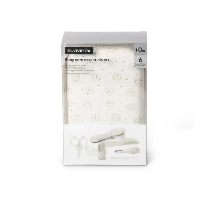 Zestaw do manicure dla niemowląt Wild&free - beżowy / Suavinex