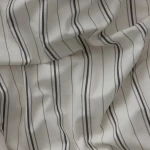 Komplet pościeli dziecięcej Junior - Cream stripe / Sebra