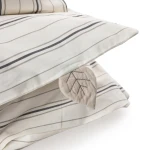Komplet pościeli dziecięcej Junior - Cream stripe / Sebra