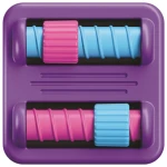 Sensoryczny Kwadrat. PlayTab. Nakrętki / Fat Brain Toys