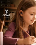 GOAT Earbuds Graffiti słuchawki bezprzewodowe z etui i wisiorkiem / Kiddoboo