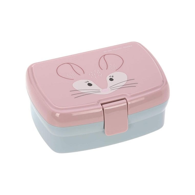 Zestaw na lunch Lunchbox + Tritanowa butelka - bidon 460 ml About Friends Szynszyla / Lassig
