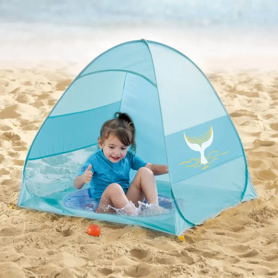 Namiot plażowy UV50 POP-UP z brodzikiem / LUDI