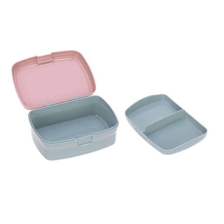 Zestaw na lunch Lunchbox + Tritanowa butelka - bidon 460 ml About Friends Szynszyla / Lassig