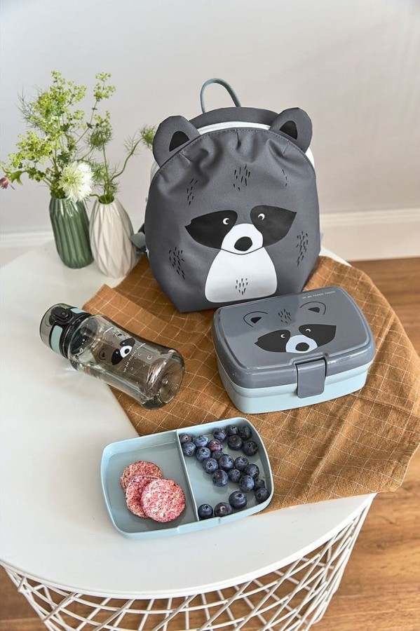 Zestaw na lunch Lunchbox + Tritanowa butelka - bidon 460 ml About Friends Szop / Lassig