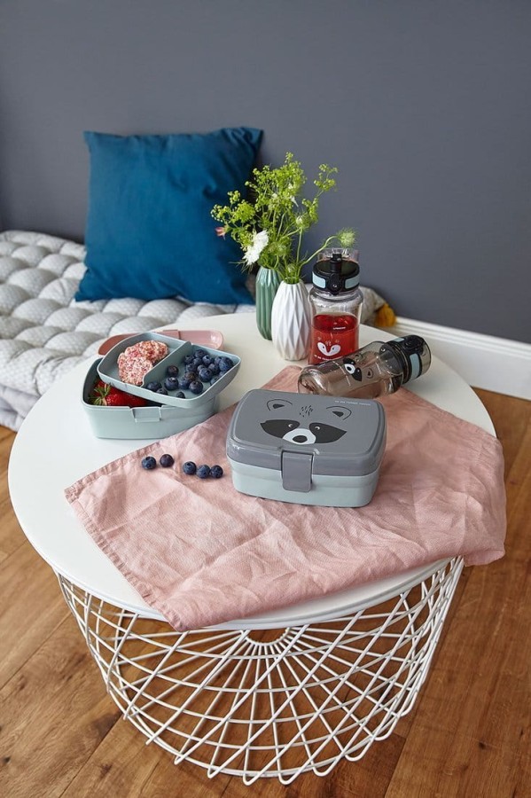 Zestaw na lunch Lunchbox + Tritanowa butelka - bidon 460 ml About Friends Szop / Lassig