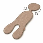 Oddychająca wkładka do fotelika Air Baby 0-13 kg - beige / Zaffiro