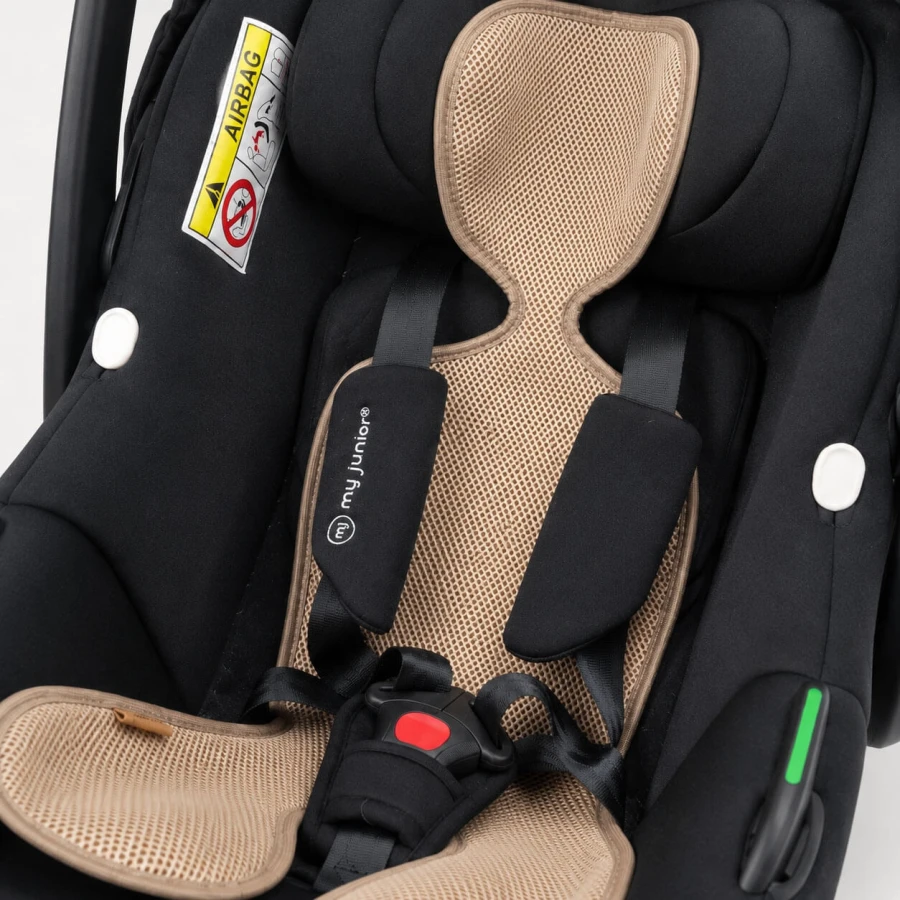 Oddychająca wkładka do fotelika Air Baby 0-13 kg - beige / Zaffiro