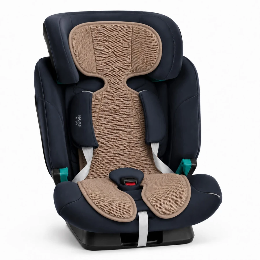 Oddychająca wkładka do fotelika Air Kid 9-18 kg - beige / Zaffiro