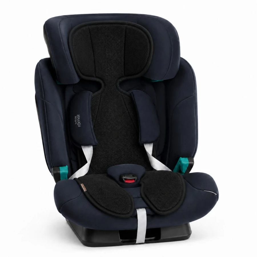 Oddychająca wkładka do fotelika Air Kid 9-18 kg - black / Zaffiro