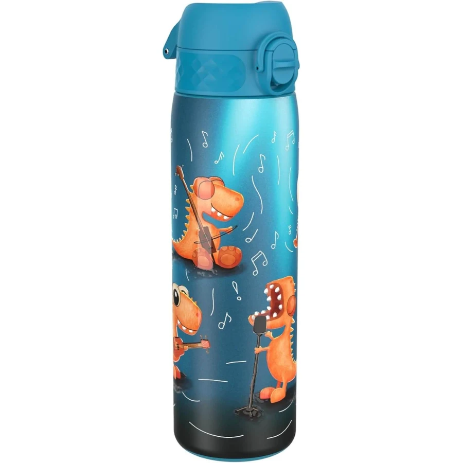 Stalowa butelka Double Wall - Dino Band, 500ml / ION8®