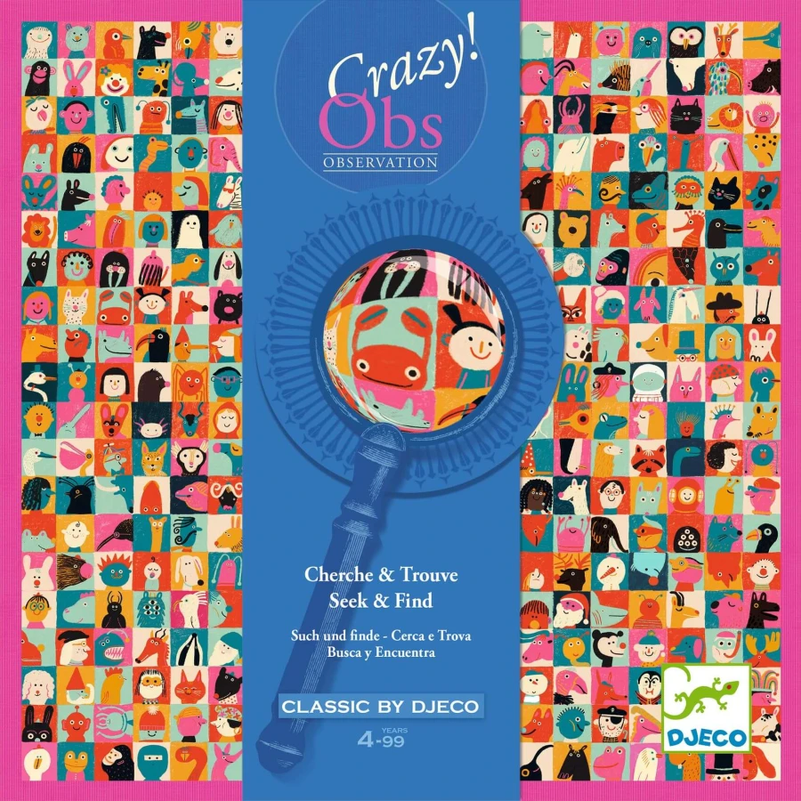 CRAZY OBS - Gra szukaj i znajdź - POSTACIE / Djeco