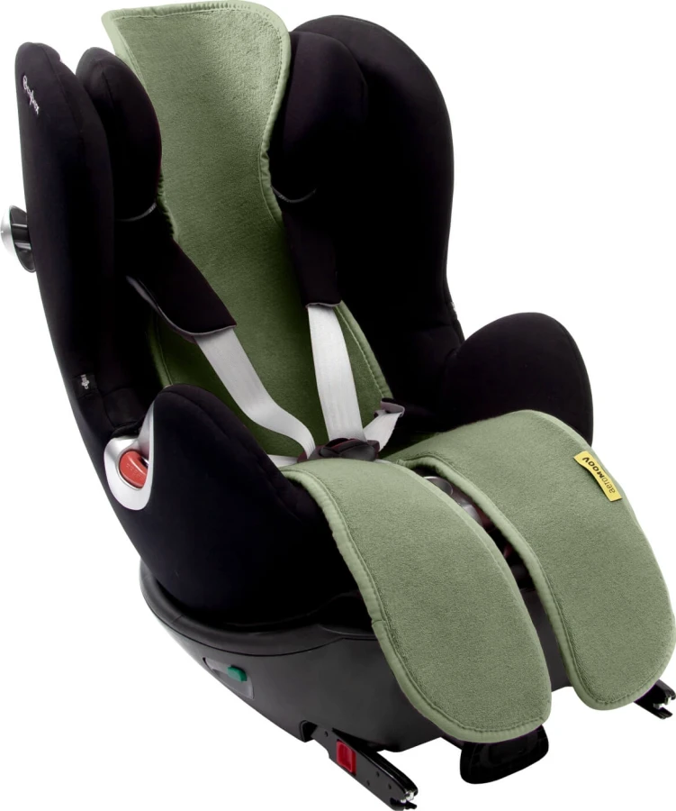 Wkładka antypotowa do fotelika 15-36kg (z wycięciem na pas krokowy) - Moss / AeroMoov