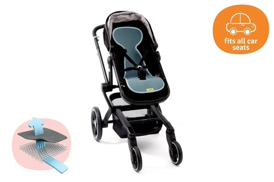 Wkładka antypotowa do wózka Buggy - Mint / AeroMoov