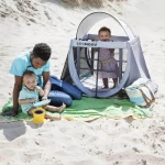 Łóżeczko turystyczne Instant Travel Cot - Grey Rock / AeroMoov
