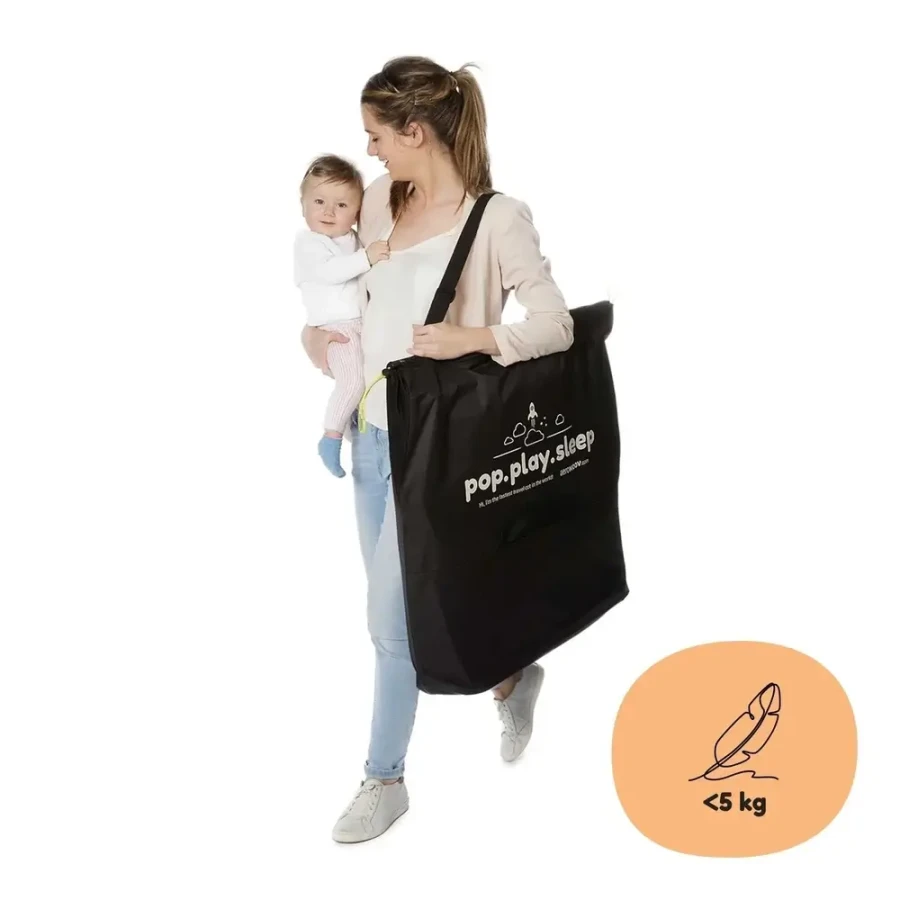 Łóżeczko turystyczne Instant Travel Cot - Green Moss / AeroMoov