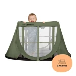 Łóżeczko turystyczne Instant Travel Cot - Green Moss / AeroMoov