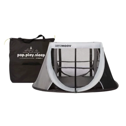 Łóżeczko turystyczne Instant Travel Cot - Grey Rock / AeroMoov