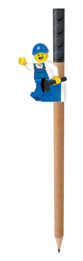 Kredki LEGO® z temperówką klockiem mocującym, 12 kolorów / LEGO®
