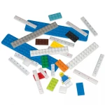 Linijka z klocków LEGO® do zbudowania z Minifigurką / LEGO®