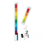 Linijka z klocków LEGO® do zbudowania z Minifigurką / LEGO®