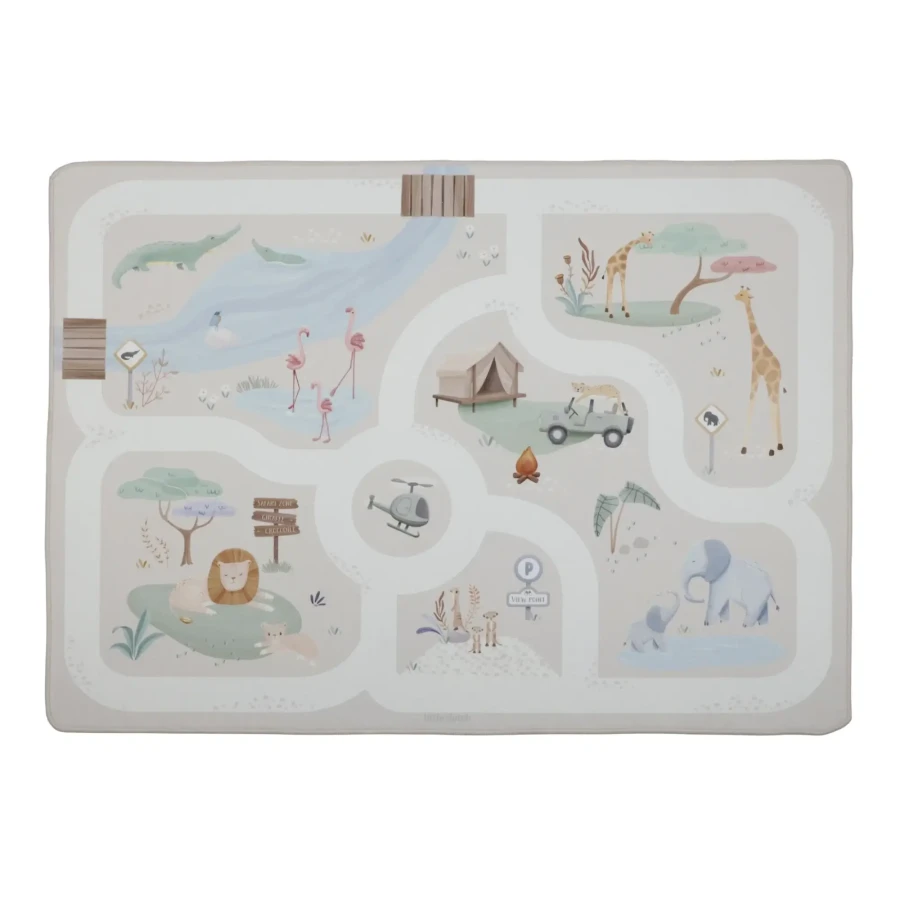 Dywan do zabawy Safari Friends / Little Dutch
