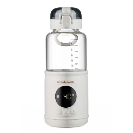 Przenośny podgrzewacz MyBabyBottle PRO do butelek, wody i mleka - White / MyBabyBottle