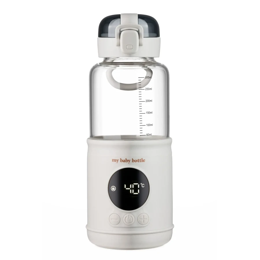 Przenośny podgrzewacz MyBabyBottle PRO do butelek, wody i mleka - White / MyBabyBottle