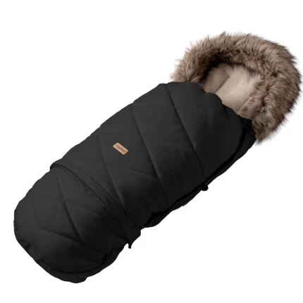 Regulowany śpiwór z torbą GrowUP Scandi 0-36m black / Zaffiro