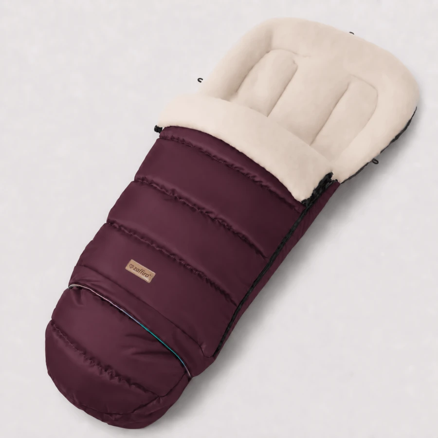 Regulowany śpiwór iGrow Aspen 0-36m burgundy / Zaffiro