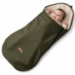 Śpiworek wełniany Mini Scandi 0-12m khaki / Zaffiro