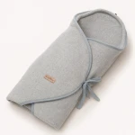 Otulacz wełniany Sierra Light 0-12m - grey / Zaffiro