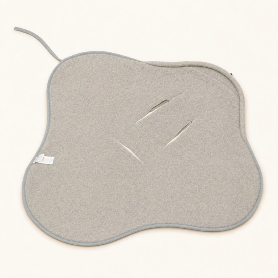 Otulacz wełniany Sierra Light 0-12m - grey / Zaffiro