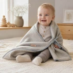 Otulacz wełniany Sierra Light 0-12m - grey / Zaffiro