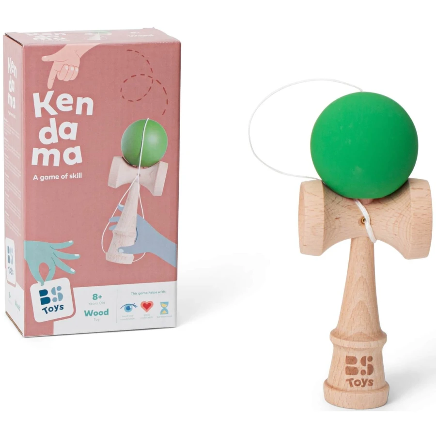 Gra zręcznościowa Kendama - ćwiczenie refleksu i precyzji / BS Toys