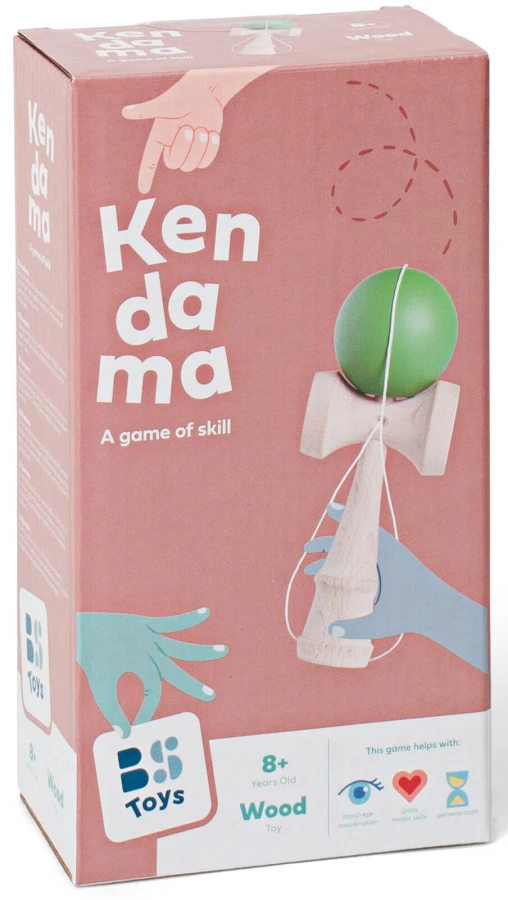 Gra zręcznościowa Kendama - ćwiczenie refleksu i precyzji / BS Toys