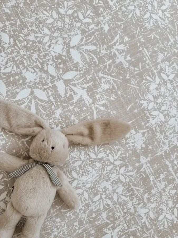 Piankowa mata podłogowa VINTAGE BEIGE / Olya Kids