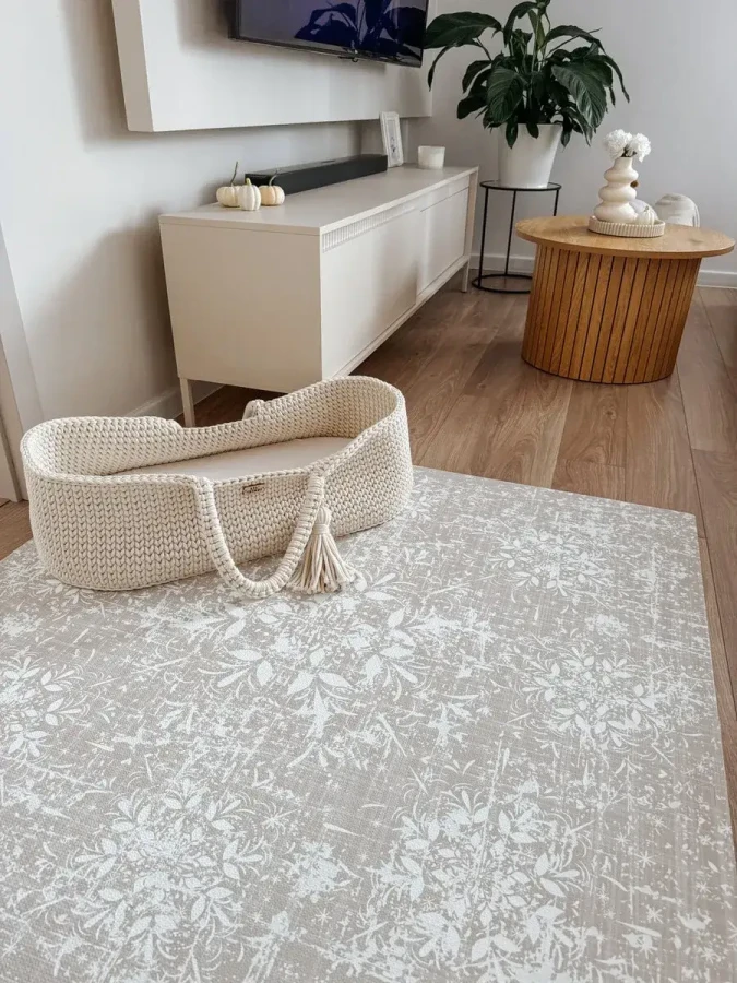 Piankowa mata podłogowa VINTAGE BEIGE / Olya Kids