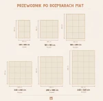 Piankowa mata podłogowa VINTAGE BEIGE / Olya Kids