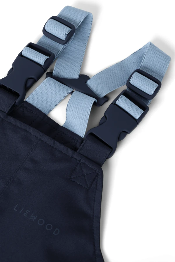 Komplet przeciwdeszczowy Manu - Dino roar, Classic navy / Liewood