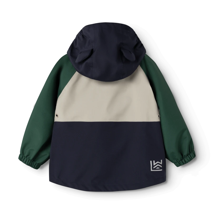 Komplet przeciwdeszczowy Manu - Garden green multi mix / Liewood