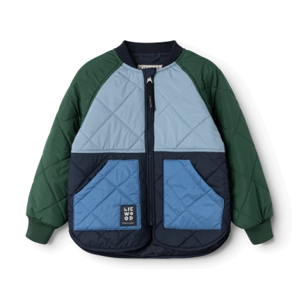 Termiczna kurtka Zella - Classic navy multi mix / Liewood
